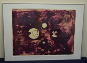 Kees de Goede - Fata Morgana Paars, 1995 - Litho op papier kopen? Bied vanaf 50!