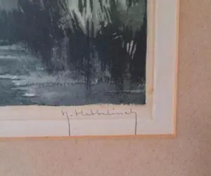Roger Hebbelinck - (1912-1987) kleurenets 131/350 gesigneerd kaufen? Bieten Sie von 25!