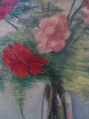 Wil van Leeuwen - Stilleven Anjers 1938 kopen? Bied vanaf 65!