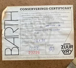 Reinder Homan - Ets, Landschap met riet in de polder ‘88 kopen? Bied vanaf 50!