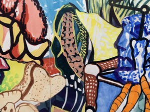 Thomas van der Linden - Collage op papier | 'The Shifting of Horizons' | 1989 kopen? Bied vanaf 250!