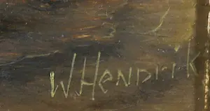 Niet of onleesbaar gesigneerd - Olieverf op paneel, Landschap - Ingelijst kopen? Bied vanaf 1!