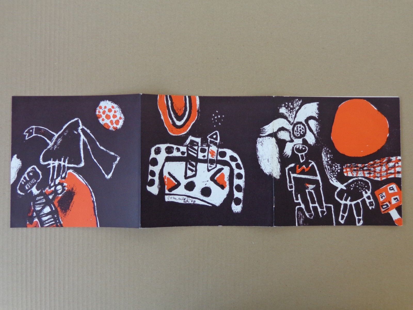 Corneille - CATALOGUS + LITHO-COVER / 18.5x55cm / 1967 / NEW YORK kopen? Bied vanaf 75!