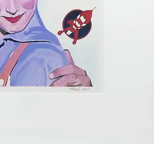 Alfred Degens - Lambdaprint, The red planet - Ingelijst kopen? Bied vanaf 1!