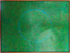 Gerbrand Bierenga - Acryl op doek, Bodemstrukturen no. 7 - Ingelijst (Zeer groot) verkauft für € 100!