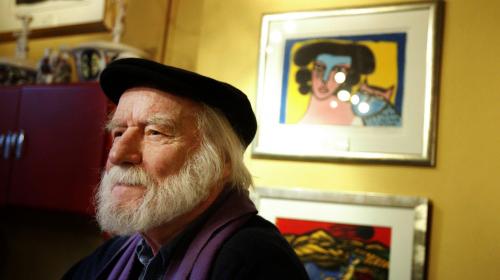 Corneille - Abstracte compositie, zeefdruk (mooi ingelijst, groot) kopen? Bied vanaf 395!