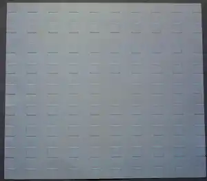 Sjoerd Braber - Zonder titel, in relief druk. verkauft für € 50!