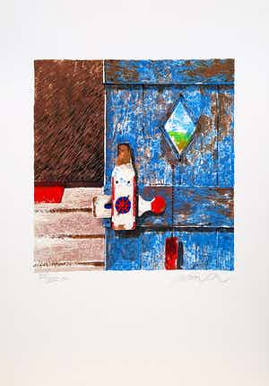 Enric Adsera Riba - zeefdruk - Hommage aan Noord-Holland - 1994 verkocht voor € 50!