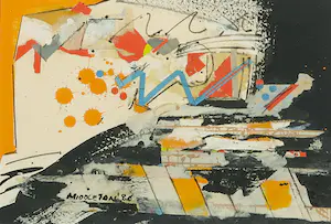 Sam Middleton - Collage, Zonder titel - Ingelijst kopen? Bied vanaf 1!