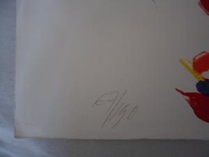 Ger Lataster - Mooie kleurenlitho. Zonder Titel kopen? Bied vanaf 40!