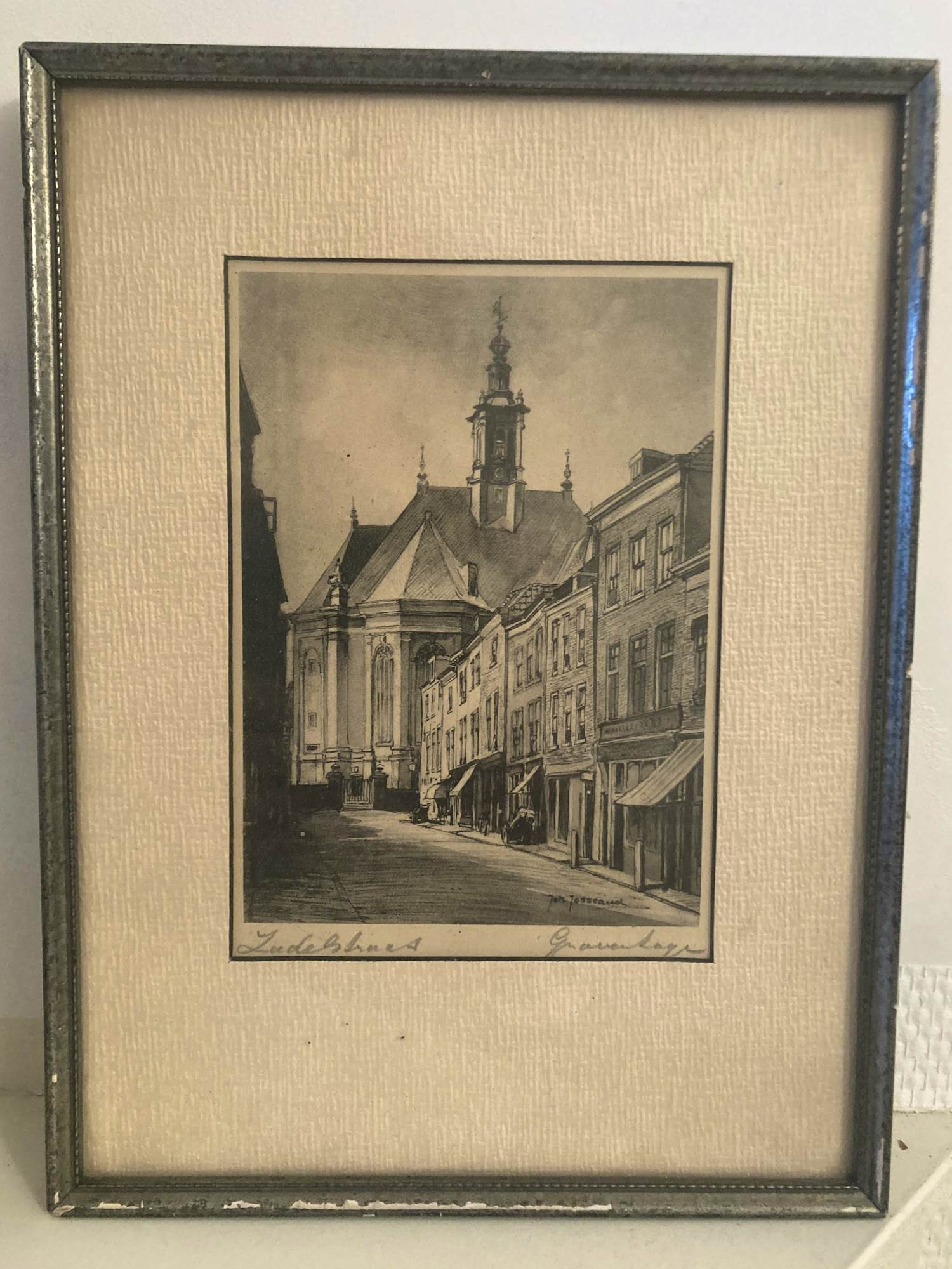 Johannes Josseaud - Zadelstraat 's Gravenhage kopen? Bied vanaf 50!