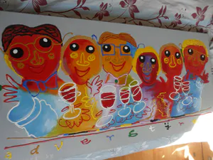 Ad Verstijnen - Ad Verstijnen - Feest! Groot 140x70 cm kopen? Bied vanaf 175!