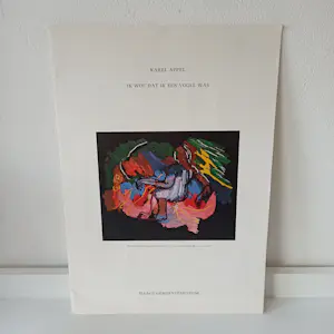 Karel Appel - Catalogus/vouwblad tentoonstelling Haags Gemeentemuseum 1990/1991 kopen? Bied vanaf 20!