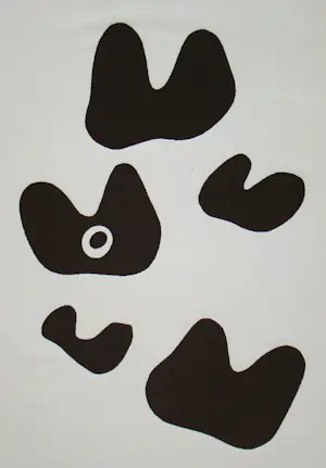 Hans Arp - Constellation avec cinq éléments - Zeefdruk in beperkte oplage - 1960 kopen? Bied vanaf 100!
