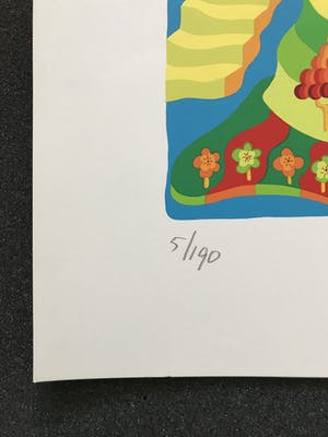 Louis Gans - 3 x Zeefdruk kopen? Bied vanaf 90!