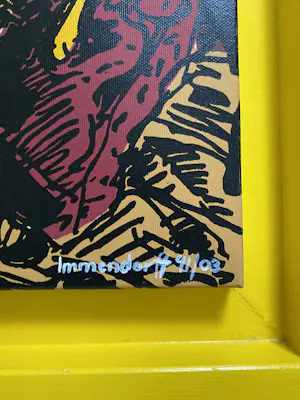 Jörg Immendorff - Baselitzfrühstück kopen? Bied vanaf 2000!