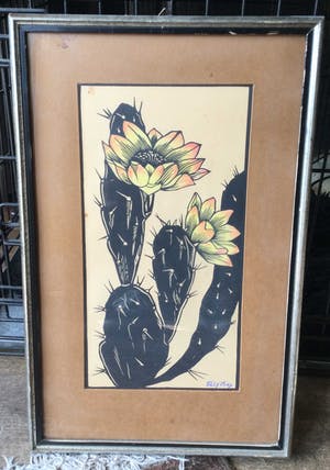 Tilly Moes - C5231-4, Cactus in bloei kopen? Bied vanaf 25!