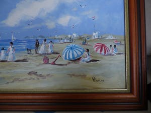 Henk Poeder - strandgezicht bij scheveningen kopen? Bied vanaf 129!