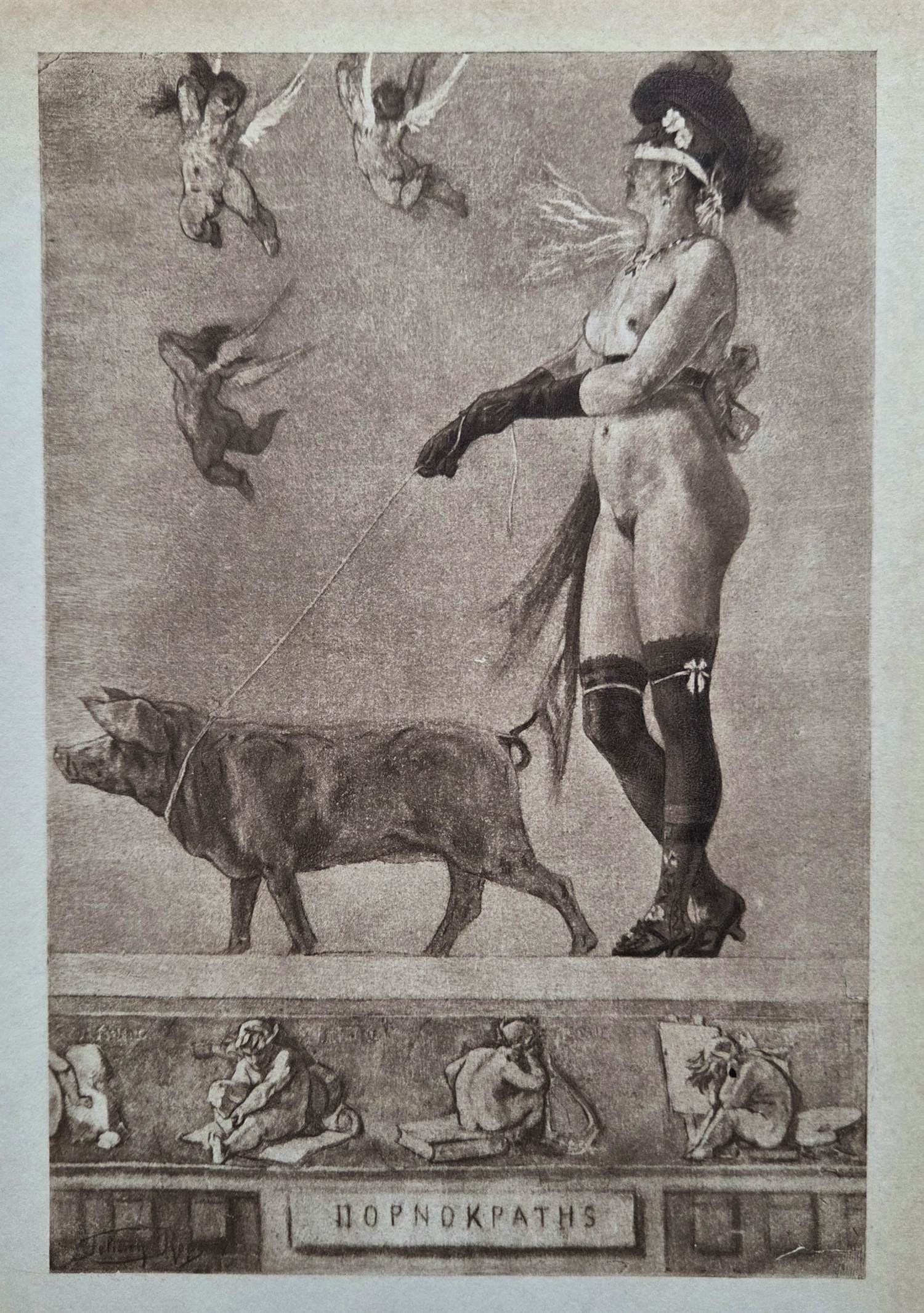 Felicien Rops - Pornocrates. 1905. kopen? Bied vanaf 149!