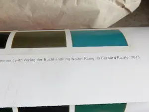 Gerhard Richter - 1025 Farben - grote kleurenlitho kopen? Bied vanaf 80!