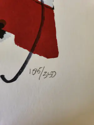 Herman Brood - Moeder en Kind - 185/350 - gesigneerd kopen? Bied vanaf 195!