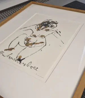Anton Heyboer - handgesigneerd naakt - aquarel en inkt - in zeer goede staat kopen? Bied vanaf 75!