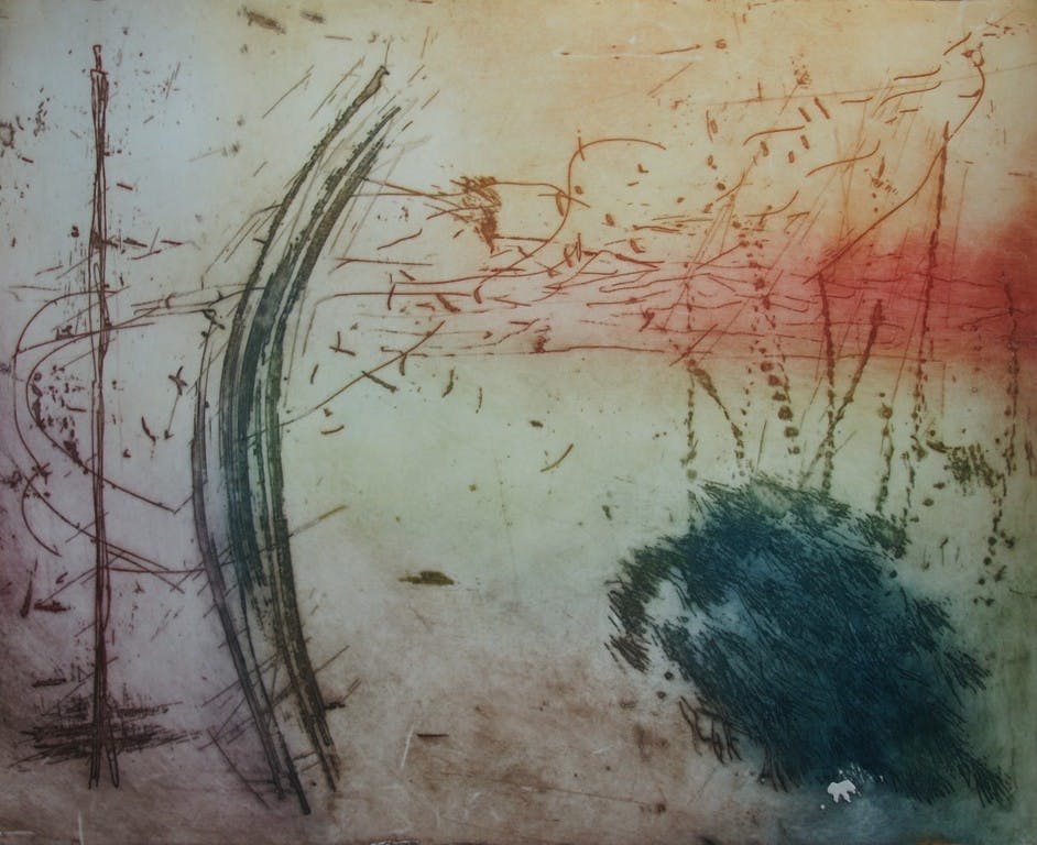 Ad Arma - Laatste x! Ad Arma - ".... een droom" - grote ets uit 1992 - oplage: 75 ex. verkocht voor € 1!