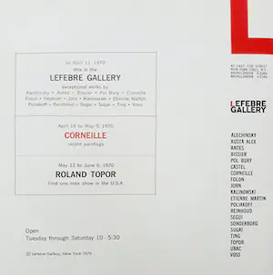 Corneille - Attractive Day (1970), publicatie met originele litho kopen? Bied vanaf 1!