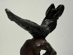 Pepe Gregoire - bronzen sculptuur | 'Liggend figuur' kopen? Bied vanaf 600!