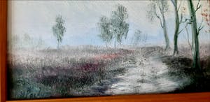 Henk Poeder - De Ginkelse heide in de vroege morgen kopen? Bied vanaf 45!