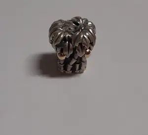 Pandora  zilveren palmboomkraal met 14K gouden kokosnoten kopen? Bied vanaf 35!