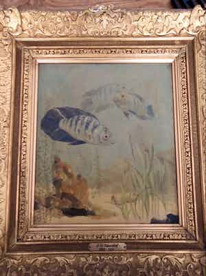 Gerrit Willem Dijsselhof - Kameleonvissen verkocht voor € 1000!