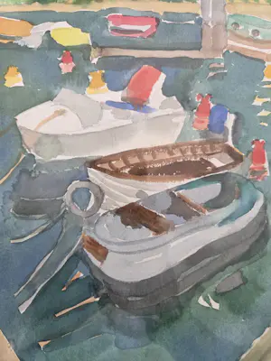 Claire Beelaerts van Blokland de la Court - Haven. Frankrijk. Zomer! kopen? Bied vanaf 69!