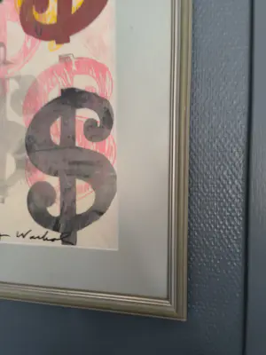 Andy Warhol - Crazy Dollar handsigned kopen? Bied vanaf 675!