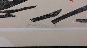 Carel Visser - Houtsnede op geschept papier, Zonder titel kopen? Bied vanaf 1!