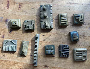 Ashanti - 12 mooie goudgewichtjes kopen? Bied vanaf 65!