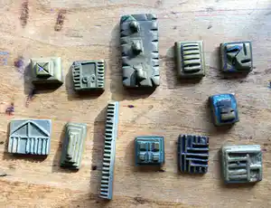 Ashanti - 12 mooie goudgewichtjes verkocht voor € 65!