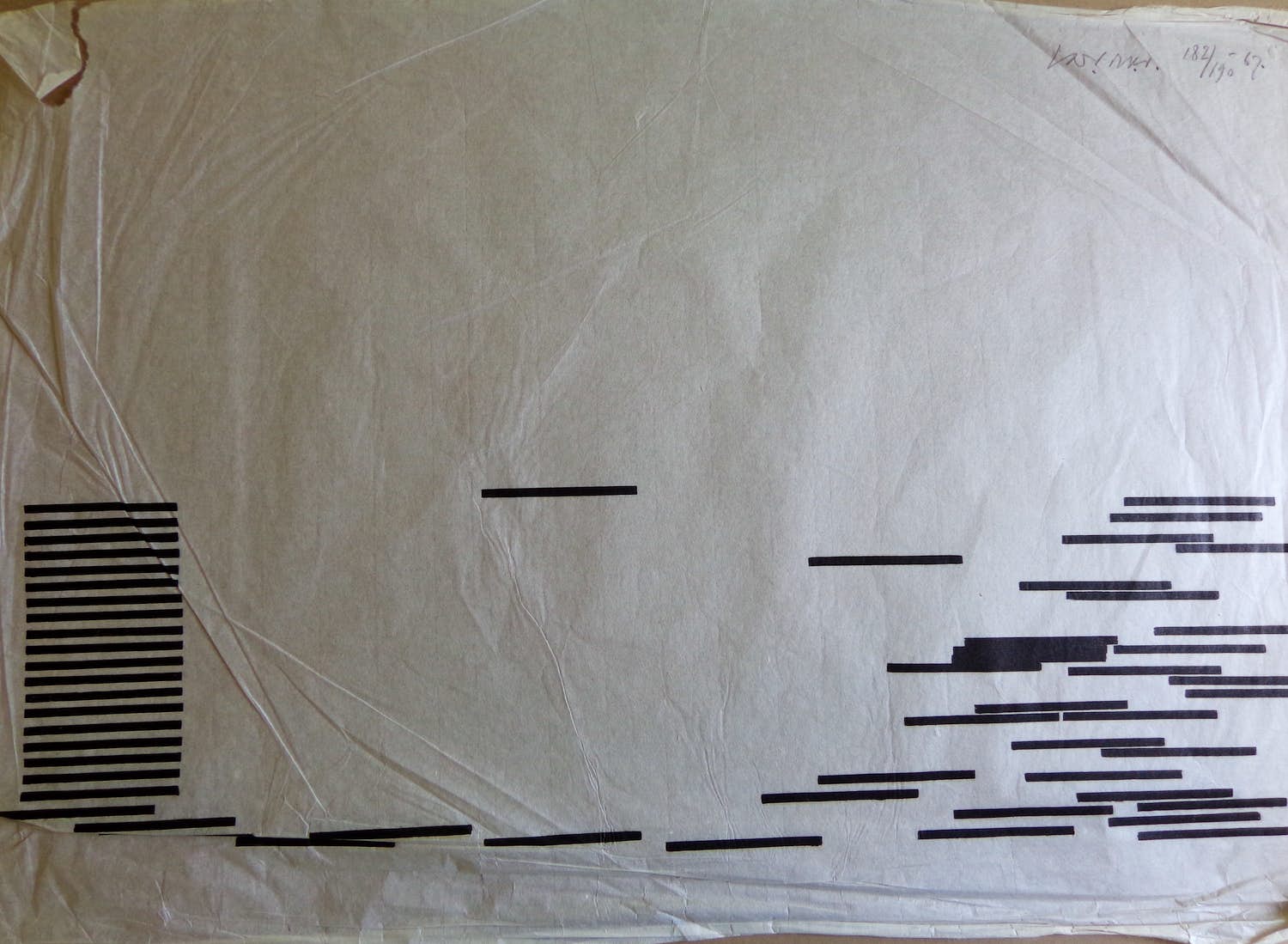 Carel Visser - GEOMETRIE / ZW-W LITHO / 60x87cm / SIG / 1967 / PRENT190 kopen? Bied vanaf 25!