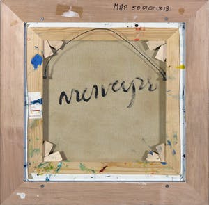 Henk Vierveijzer - Olieverf op doek, Z.T. Portret - Ingelijst kopen? Bied vanaf 300!