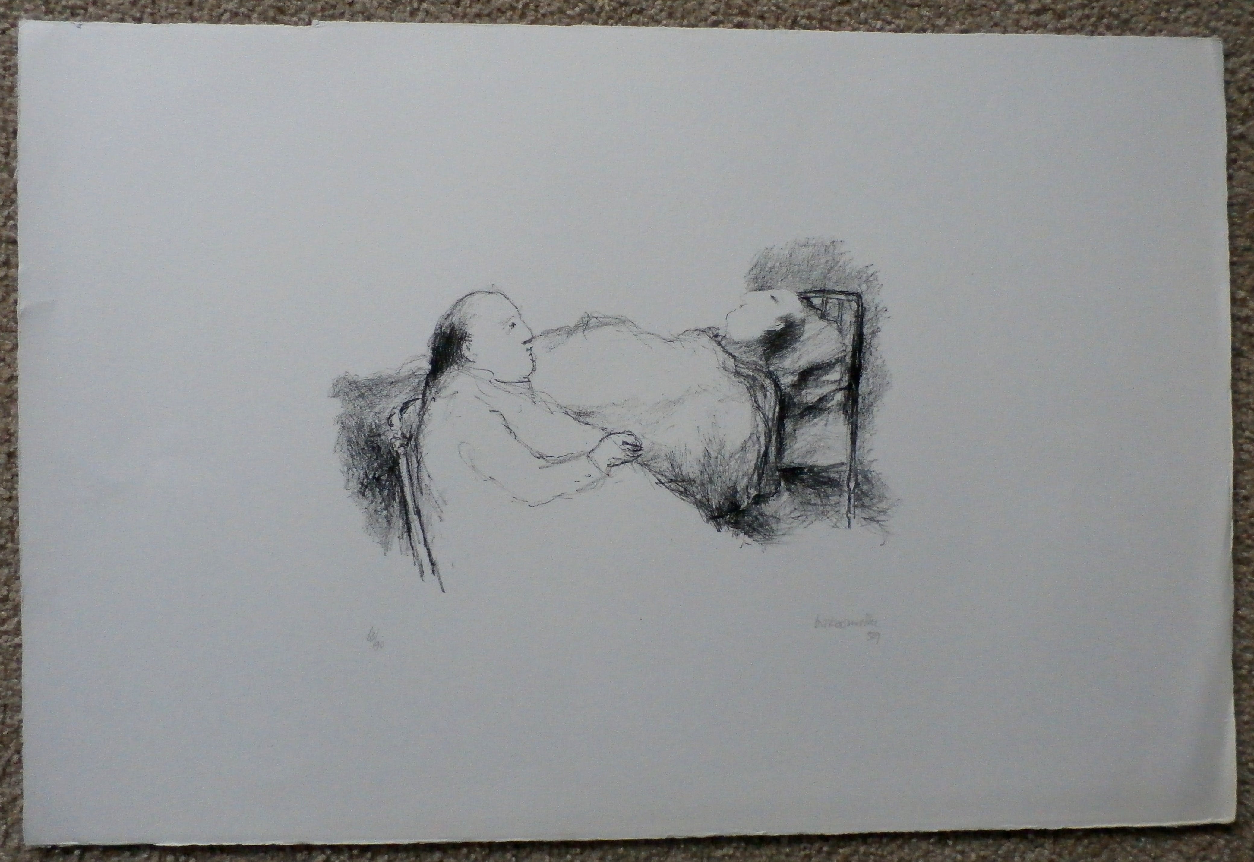 Metten Koornstra - Litho - 1959 kopen? Bied vanaf 55!