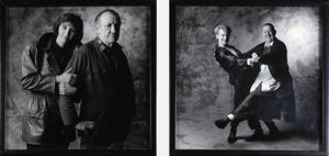 Paul Huf - Lot van twee foto's, Astrid Joosten & Oude Ruska en Hans Liberg & Roger Jansen kopen? Bied vanaf 1!