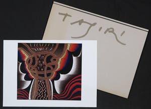 Buy Shinkichi Tajiri - Abstracte computertekening? Bid from 1!