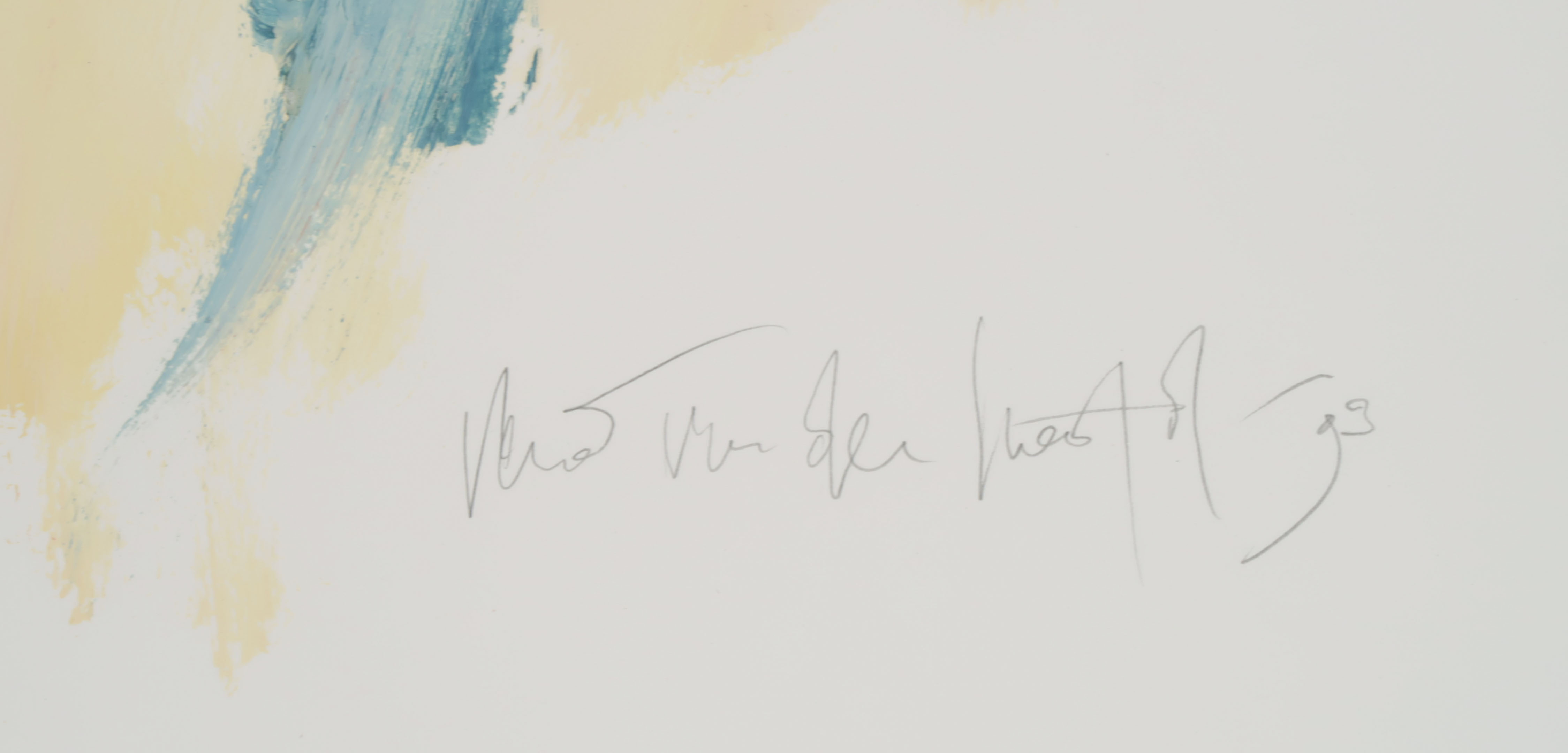 Rene van der Hoofd - Gouache op papier, Zonder titel kopen? Bied vanaf 1!