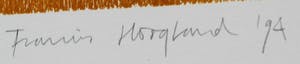 Francis Hoogland - Houtsnede - 1994 kopen? Bied vanaf 35!