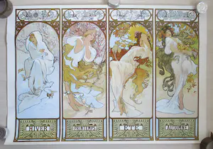 Alfons Mucha - Diverse affiches kopen? Bied vanaf 1!