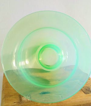 Niet of onleesbaar gesigneerd - schitterende glazen vaas XL kopen? Bied vanaf 1!