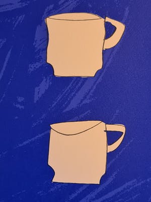 Klaas Gubbels - Theekopjes - gesigneerd - 1997 kopen? Bied vanaf 1!