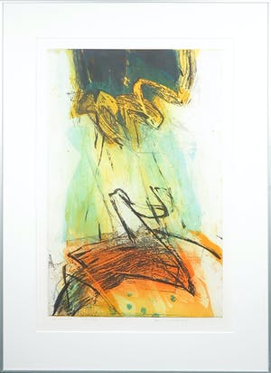 Hans Vredegoor - Ets, Cascatelle - Ingelijst kopen? Bied vanaf 1!