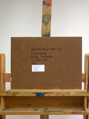 Gerard Boersma - Boerenmeisje Met Koe (Vrouw kijkend naar schilderij van Bart van der Leck) kopen? Bied vanaf 150!