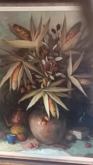 Harry Zeegers - stilleven met maïskolven kopen? Bied vanaf 150!